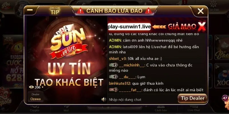 Hệ thống bảo mật dữ liệu người chơi tại Sunwin
